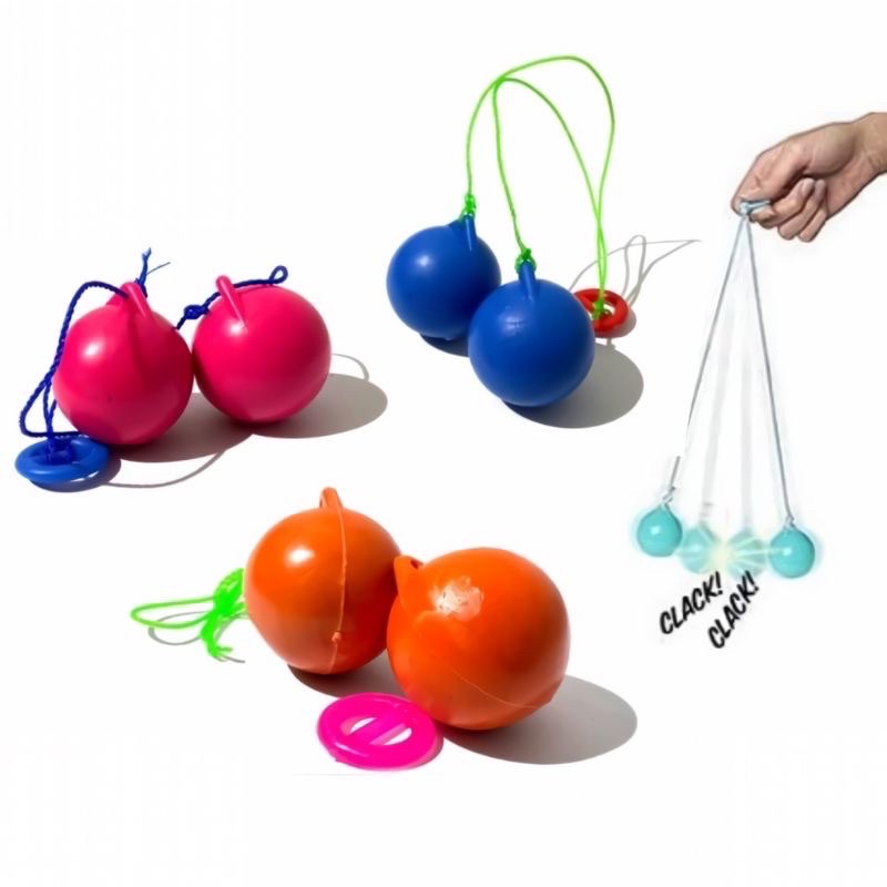 Putha Lato Lato Mainan Anak Bola Tik Tok/ Tek Tek/ Etek etek mainan jadul lato lato LED Menyala