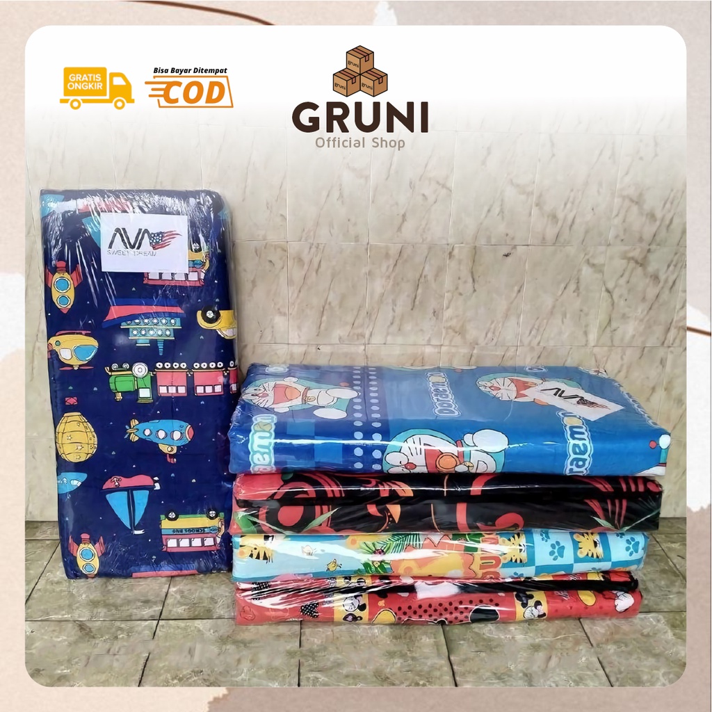 GRUNI SW0010 Kasur Lipat Dakron Karakter Ukuran 160 X 110 CM
