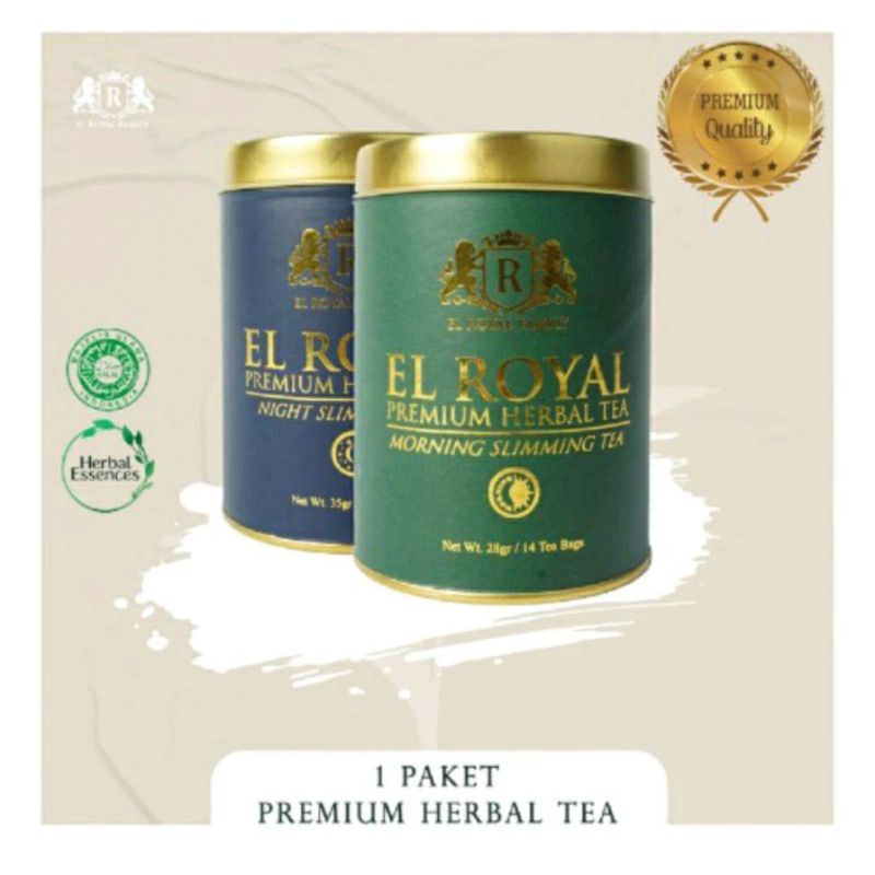 

1 Paket EI Royal Premium Asli Original HerbalTea - Teh Herbal Untuk Kesehatan Melancarkan
