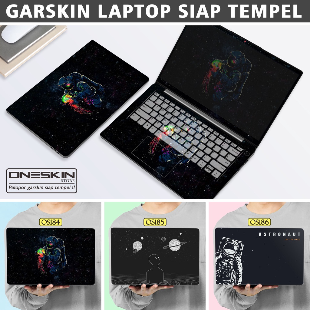 Garskin Sticker Laptop Protector Macbook Full Body Bottom Bezel Palmrest Skin Vector Space