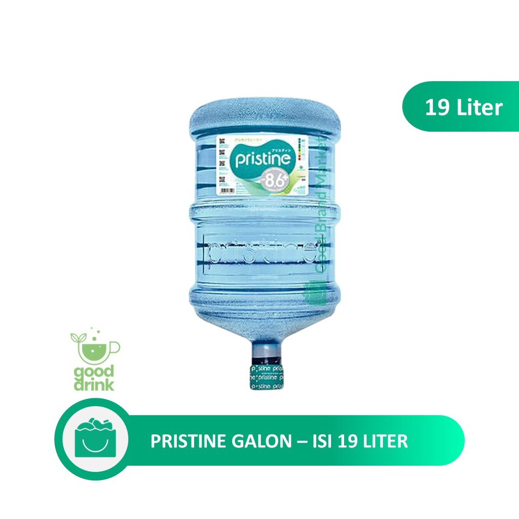 

Pristine Air Mineral Sehat Kemasan Galon 19 Liter