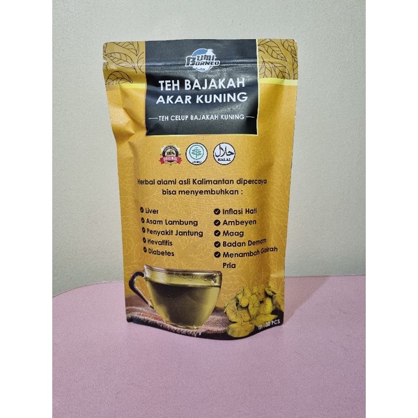 

Teh Bajakah Akar Kuning asli Kalimantan