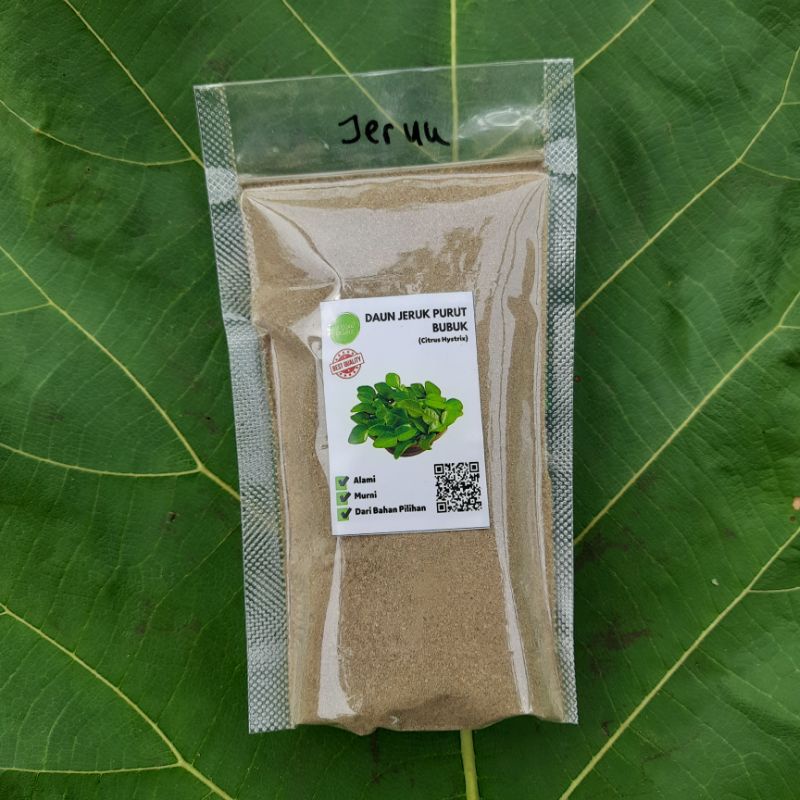 

Daun Jeruk Purut Bubuk 50 Gram Serbuk