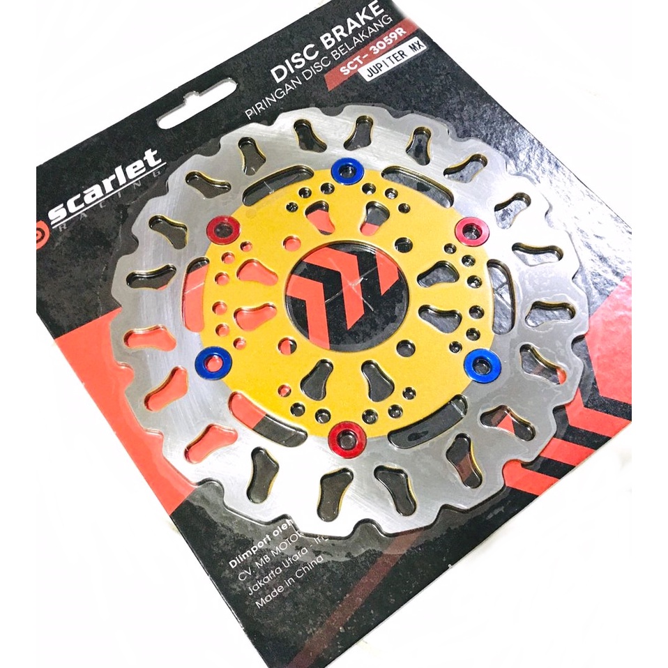 PIRINGAN TDR RACING BLADE-REVO F1-SUPRA 125 F1 NEW-SUPRA 125 HELM IN-REVO ABSOLUTE-REVO FIT-REVO X- CAKRAM TDR RACING DEPAN