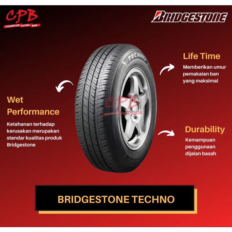 BAN MOBIL 165 80 R13 BRIDGESTONE TECHNO