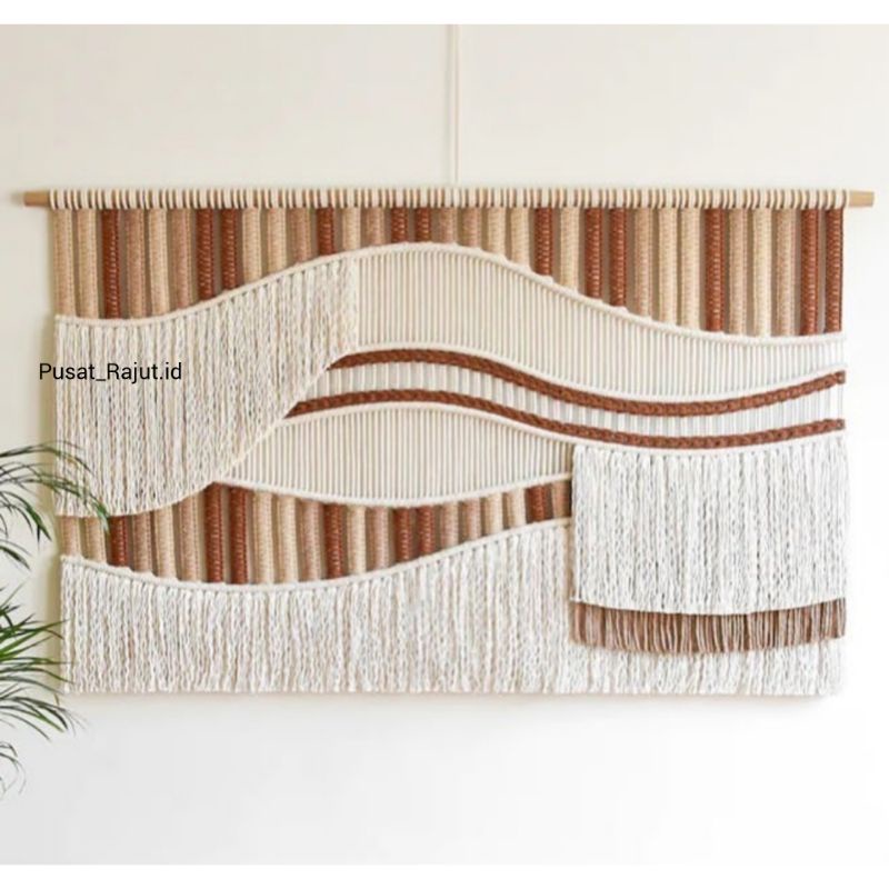 1. Macrame Wall Hanging Jumbo | Macrame | Gorden | Tirai Macrame | Wall Hanging Bali