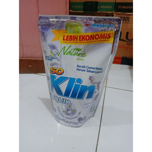 Soklin liquid refil lavender