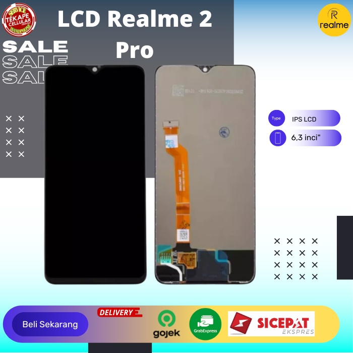 Lcd Realme 2 Pro bergaransi