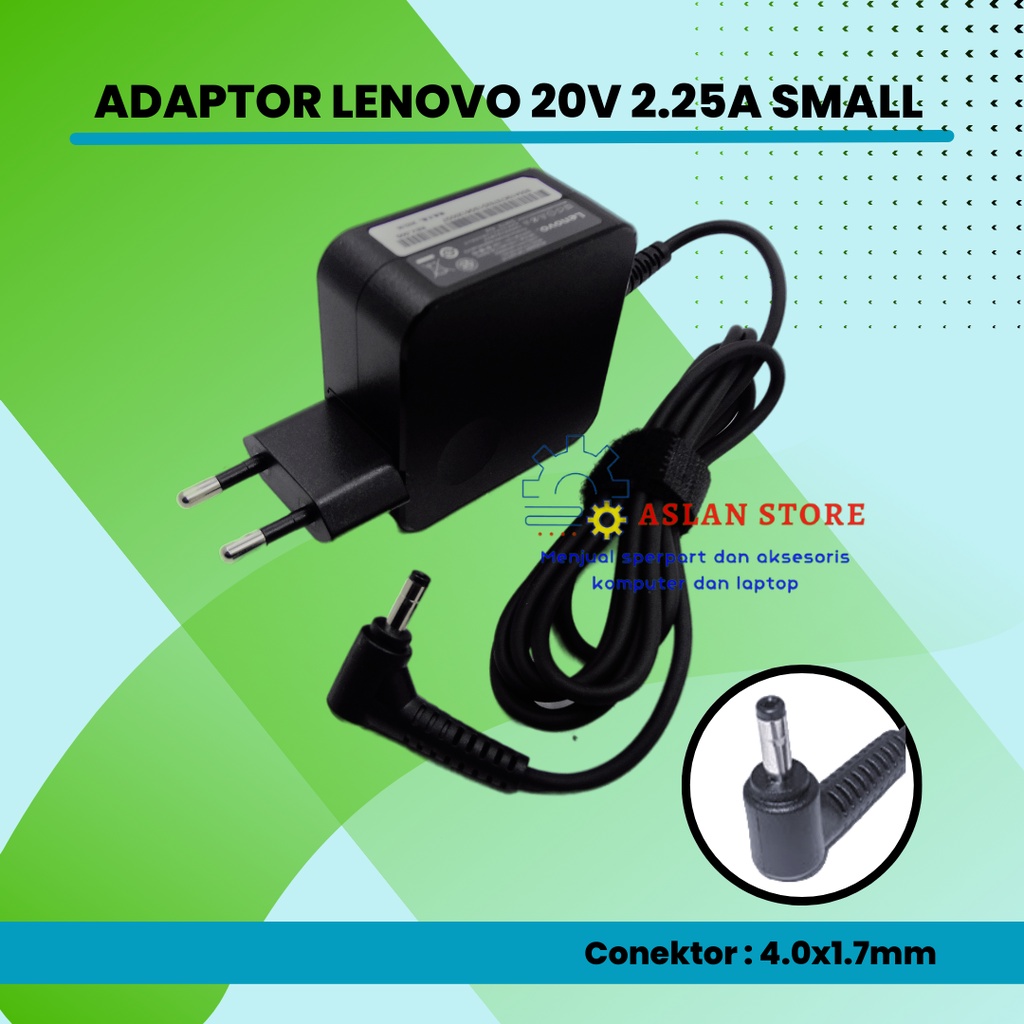 Adaptor Charger Lenovo PA-1450-55LL 20V 2.25A ADP-45DW Original Lenovo YOGA 310 510 520 710 MIIX5 7000 Air 12 13 Ideapad 320 100 100S 110 N2