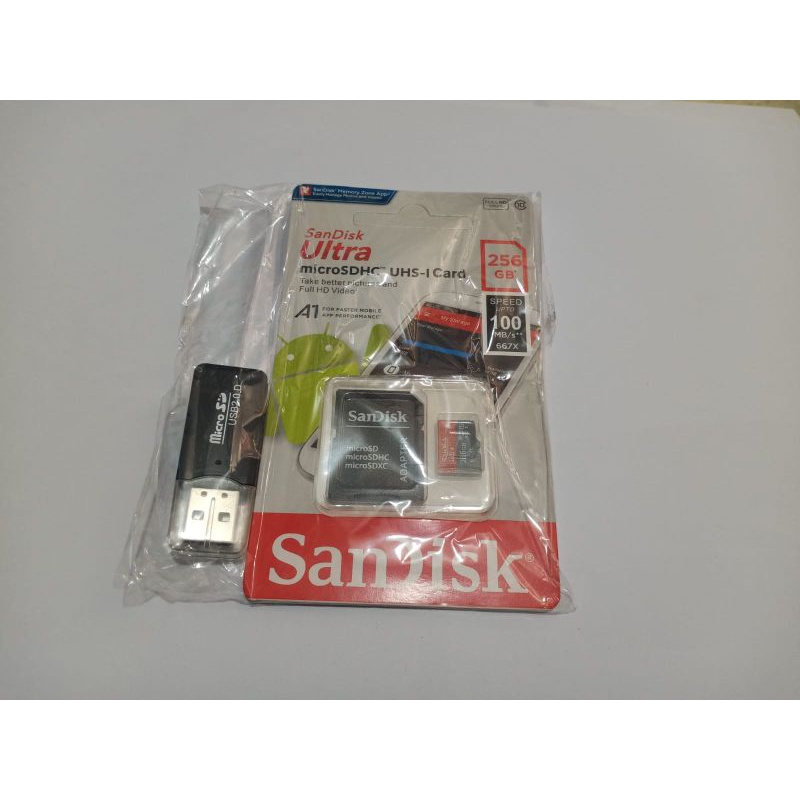 SanDisk Ultra A1 Micro SD Card 256GB 256 GB