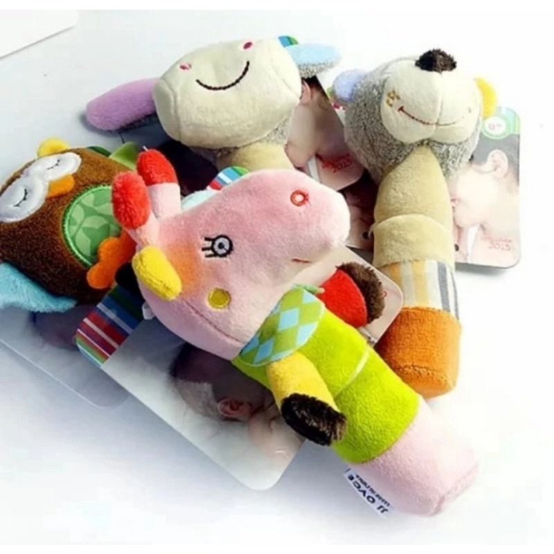 Mainan Bayi Rattle Stick