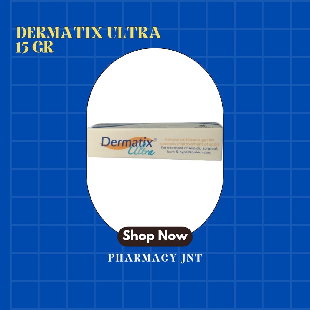 Dermatix Ultra 15 gram / Dermatik Menyamarkan Bekas Luka Keloid Stretchmark Scar / Penghilang Bekas Operasi Sesar Ibu Hamil