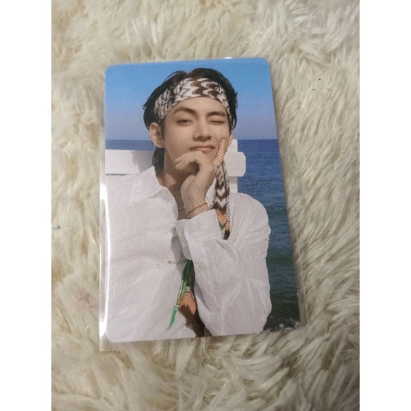 Official Photocard Taehyung Butter Cream Peaches POB