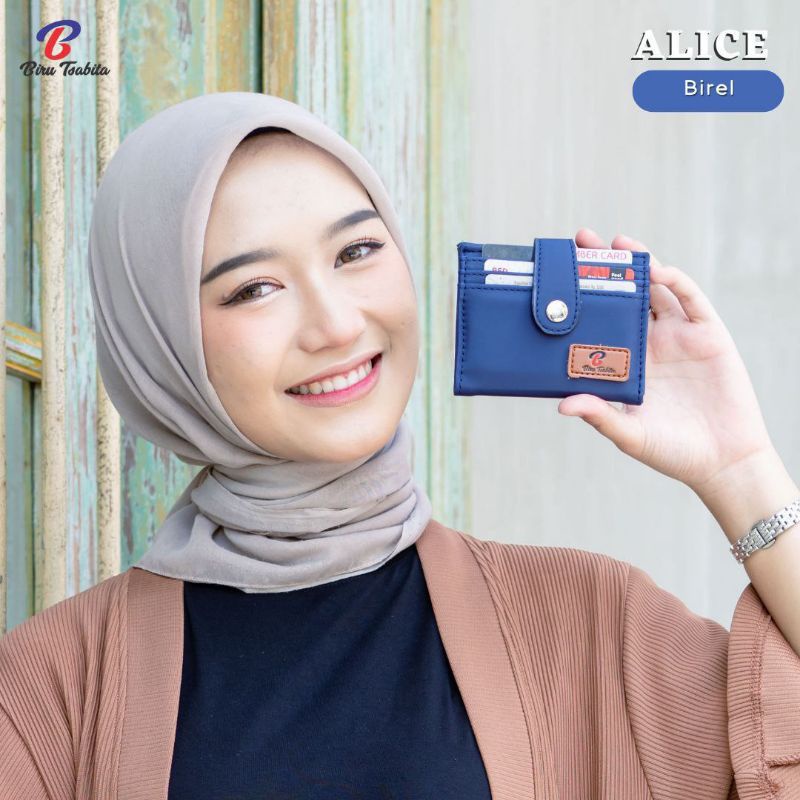 Biru Tsabita, Alice Mini Wallet Dompet Kartu Kecil