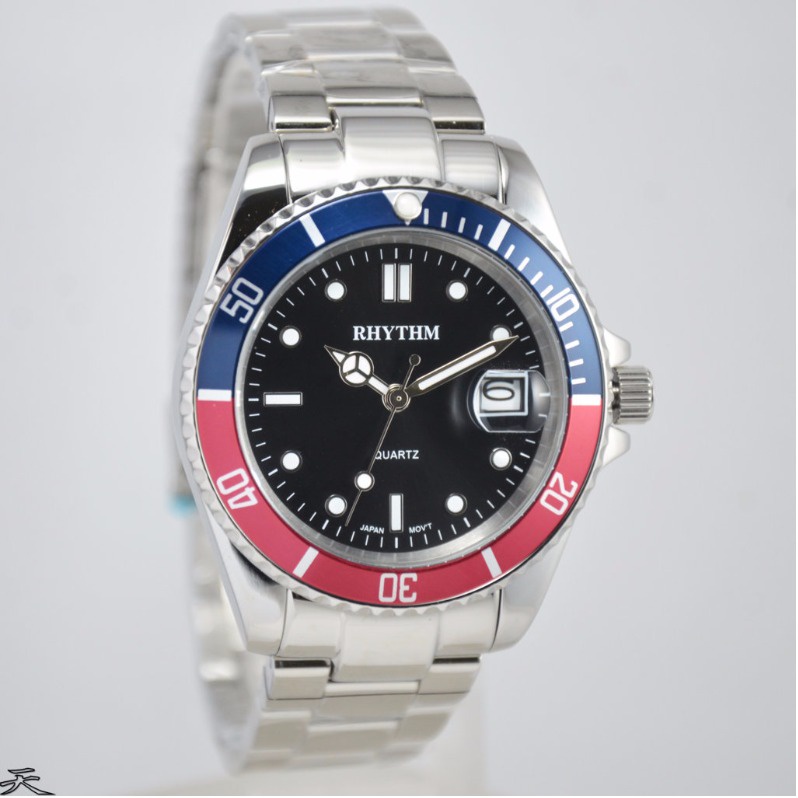 RHYTHM RQ1601S06 JAM TANGAN PRIA ORIGINAL GARANSI RESMI 1 TAHUN