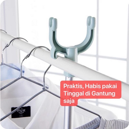 Tongkat Jemur Pakaian Bisa Setel Panjang Pendek / Tongkat Serbaguna / Tongkat Flexible Panjang Pendek / Tongkat Jemuram / Tongkat Serbaguna / Tongkat Panjang