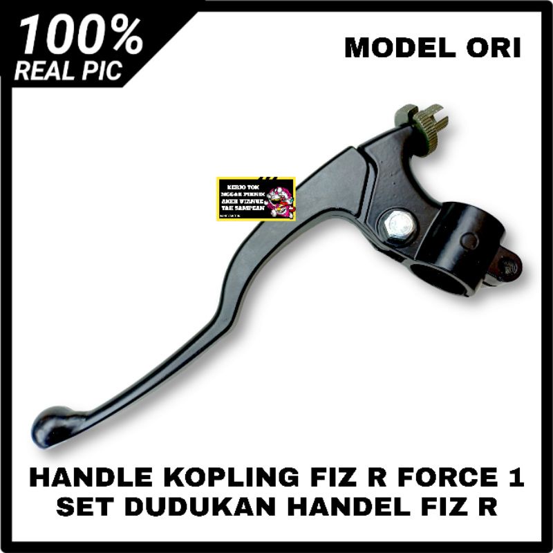 HANDLE KOPLING FIZ R FORCE HANDEL TUAS KOPLING YAMAHA F1ZR FORCE 1 HITAM SET DUDUKAN HANDLE HANDEL K