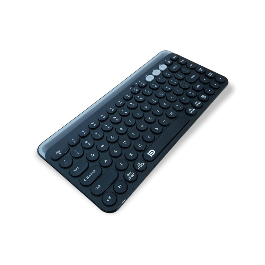 Keyboard wireless 2.4ghz bluetooth FD membrane 105 keys full size silent with stand hp for pc cpu laptop phone k912t k912-t