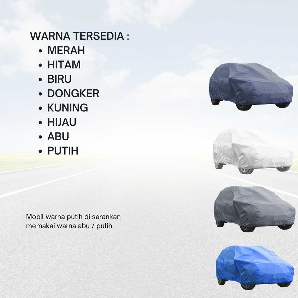 Body Cover Mobil BRV Sarung Mobil BRV Warna Tipe Reguler Hemat Termurah