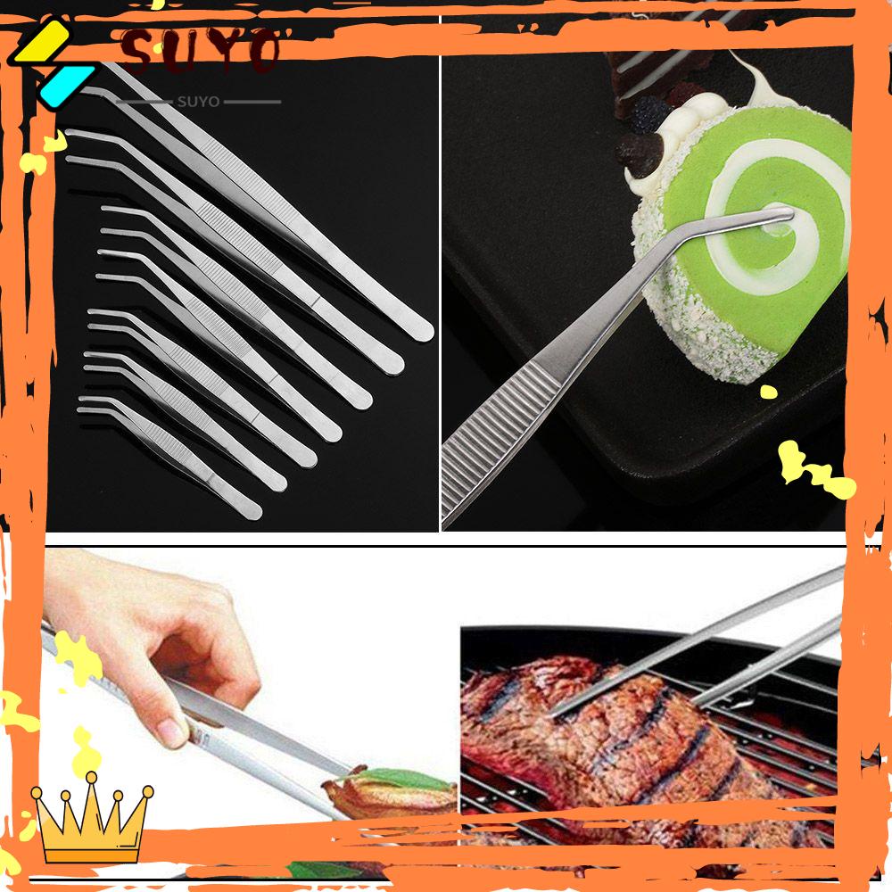 Suyo Food Tweezer New Chef Serving Presentation Klip BBQ