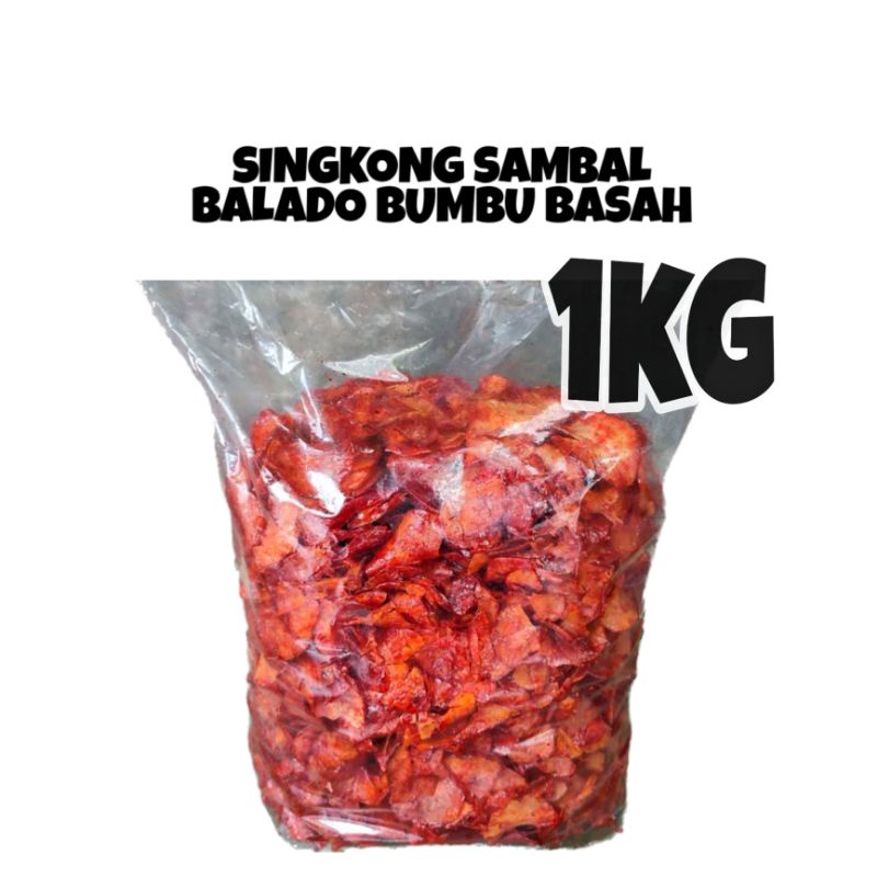 

Keripik Singkong Bumbu Balado Basah 1kg