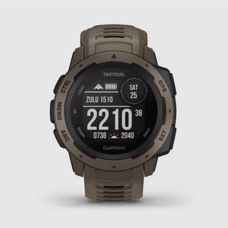 GARMIN Jam Tangan Pria Instinct Tactical Sport Pria GPS - Garansi Resmi