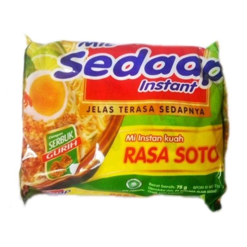 

Sedaap Mie Rasa Soto 75GR