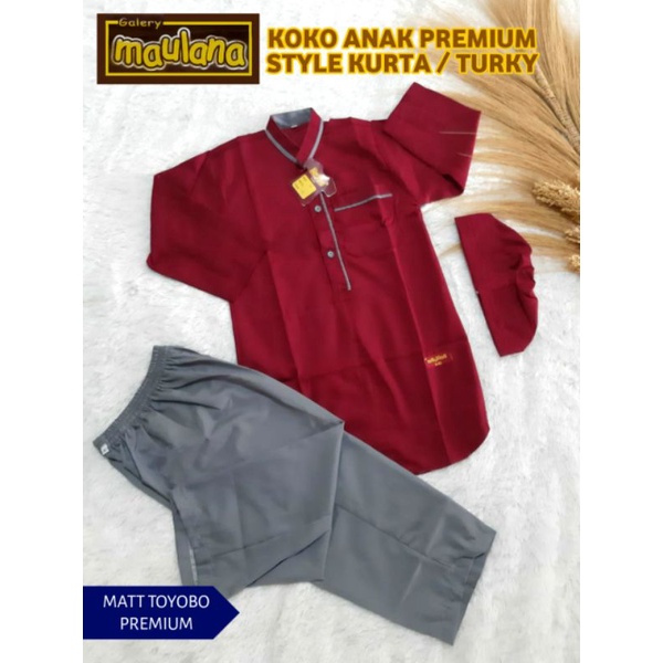 BAJU KURTA ANAK BAJU KOKO ANAK PREMIUM BERKUALITAS PROMO FLASH SALE BAJU MUSLIM COWOK LAKI LAKI PRIA