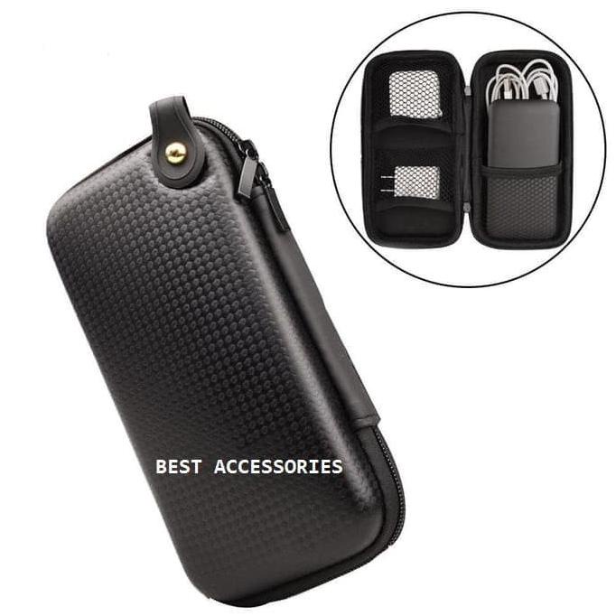 Pouch Travel Bag Organizer Kabel Charger Vape Pod Power Tas Shockproof