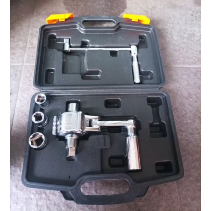 Kunci Roda Mobil merek Tjap mata / labor saving wrench roda tjap mata SW -16B