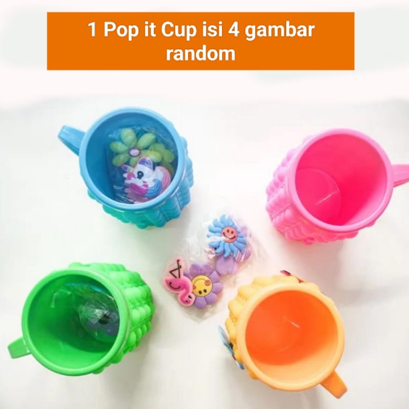 Pop it Gelas / Pop it Cup