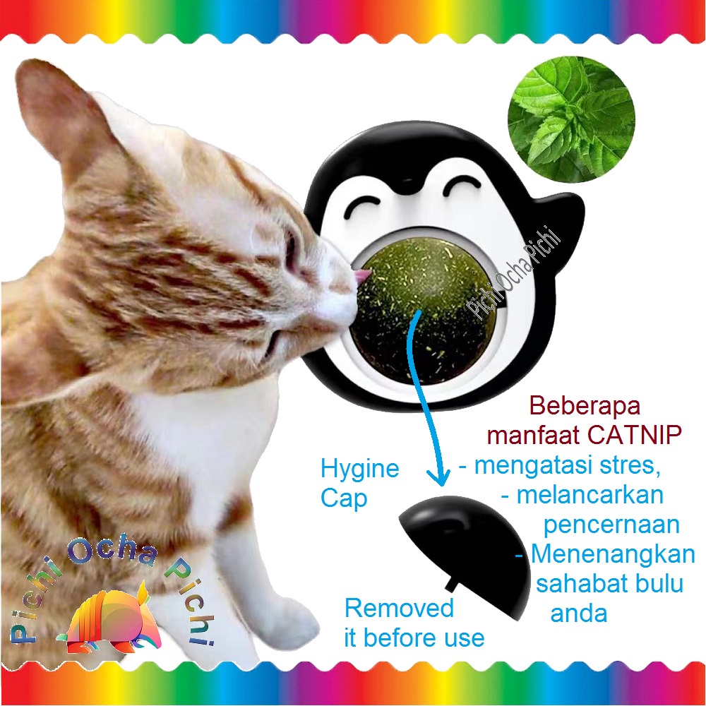 Ultimate Penguin Cat Nip Herbal Penenang dan penyemangat kucing Sahabat Bulu anda