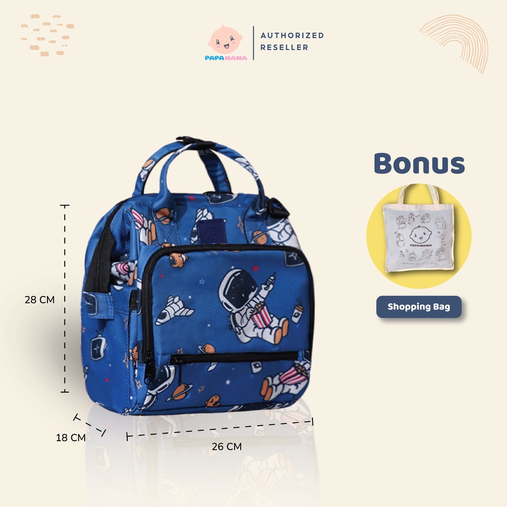 Papamama Pattern Mini Bag - Astro TV 1072
