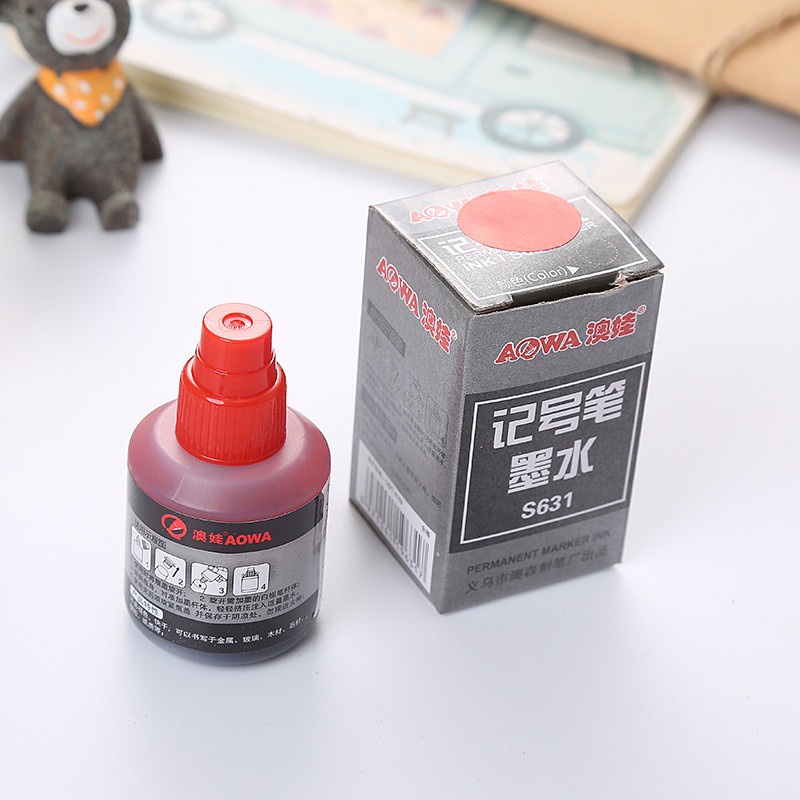 Refil Refill Isi Ulang Tinta Spidol Marker Permanen Permanent GM-ST0225