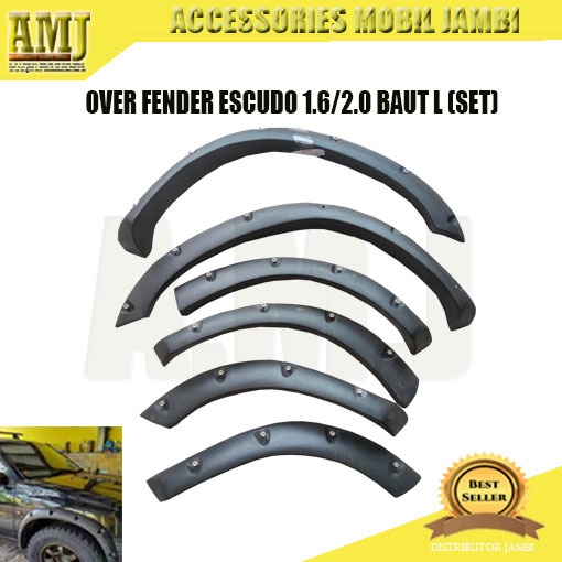 OVER FENDER ESCUDO 1.6/2.0 MODEL BAUT L (SET) - FENDER BAN ESCUDO