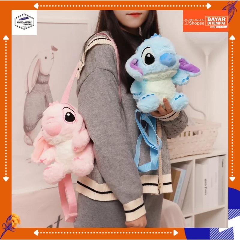 Mochila Store - Tas Boneka Sticth Beruang Bear Bulu Halus Serba murah Tas Unique Tas Ransel Gemoy Tas Boneka Serba serbi Termurah Terpopuler