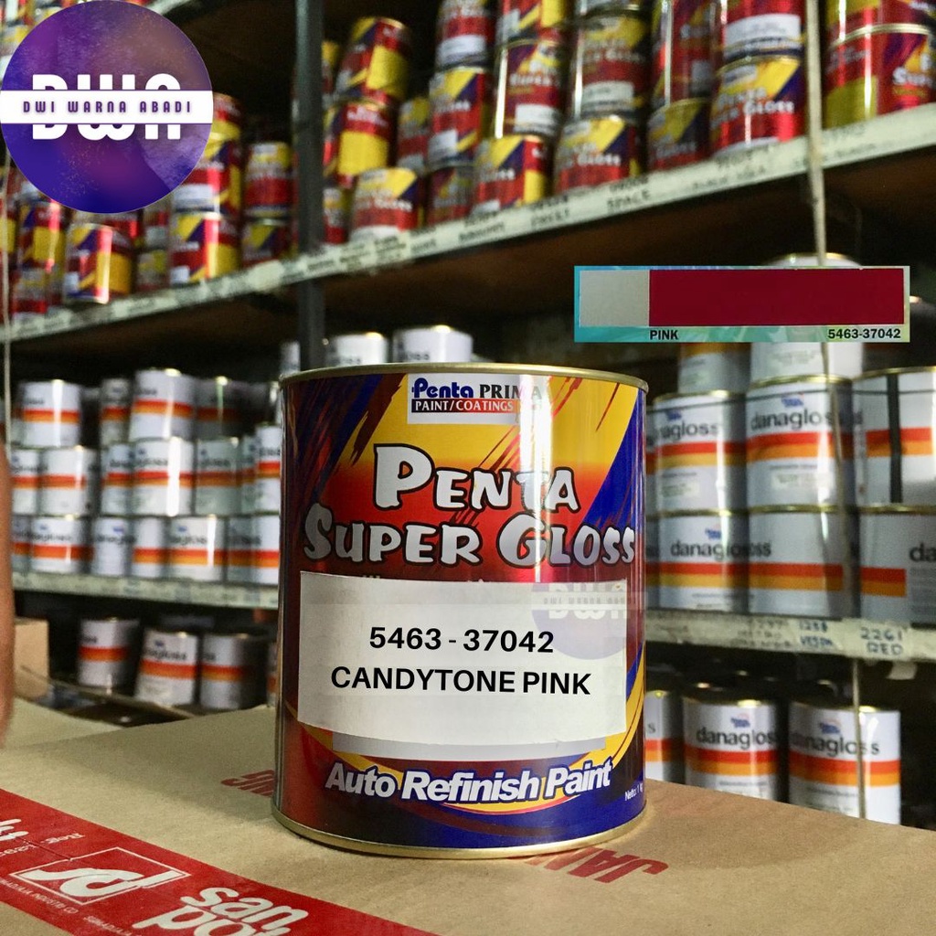 Cat NC CandyTone Pink 5463-37042 Candy Tone Merah Muda Penta Super Gloss Repack