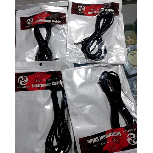 KABEL JACK GITAR KABEL INSTRUMEN 3 METER PALADIN PC 10 L ORIGINAL