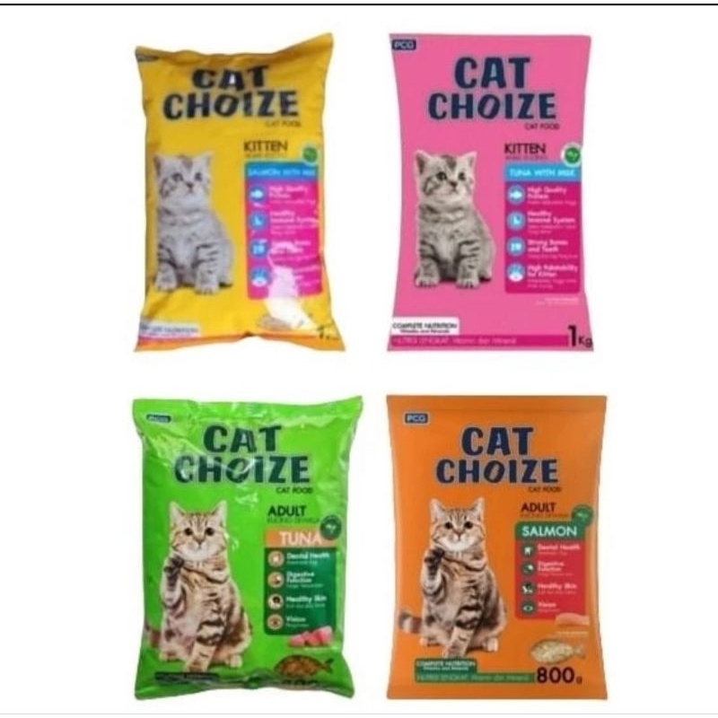 Cat Choize Kitten 1 Kg Cat Choize Adult 800 gram