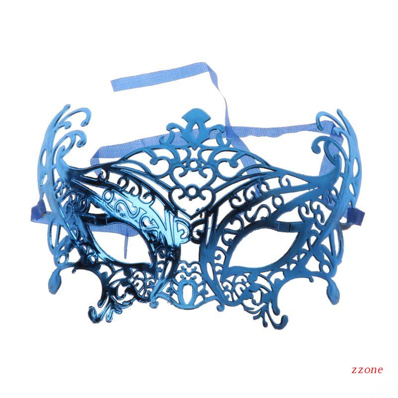 Zzz Cut Masquerade Venetian Eyemask Pesta Prom Mardi Gras Plastik