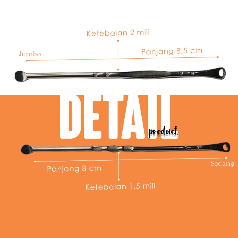 (PAKET 1 KODI) KOREK TELINGA KOMEDO