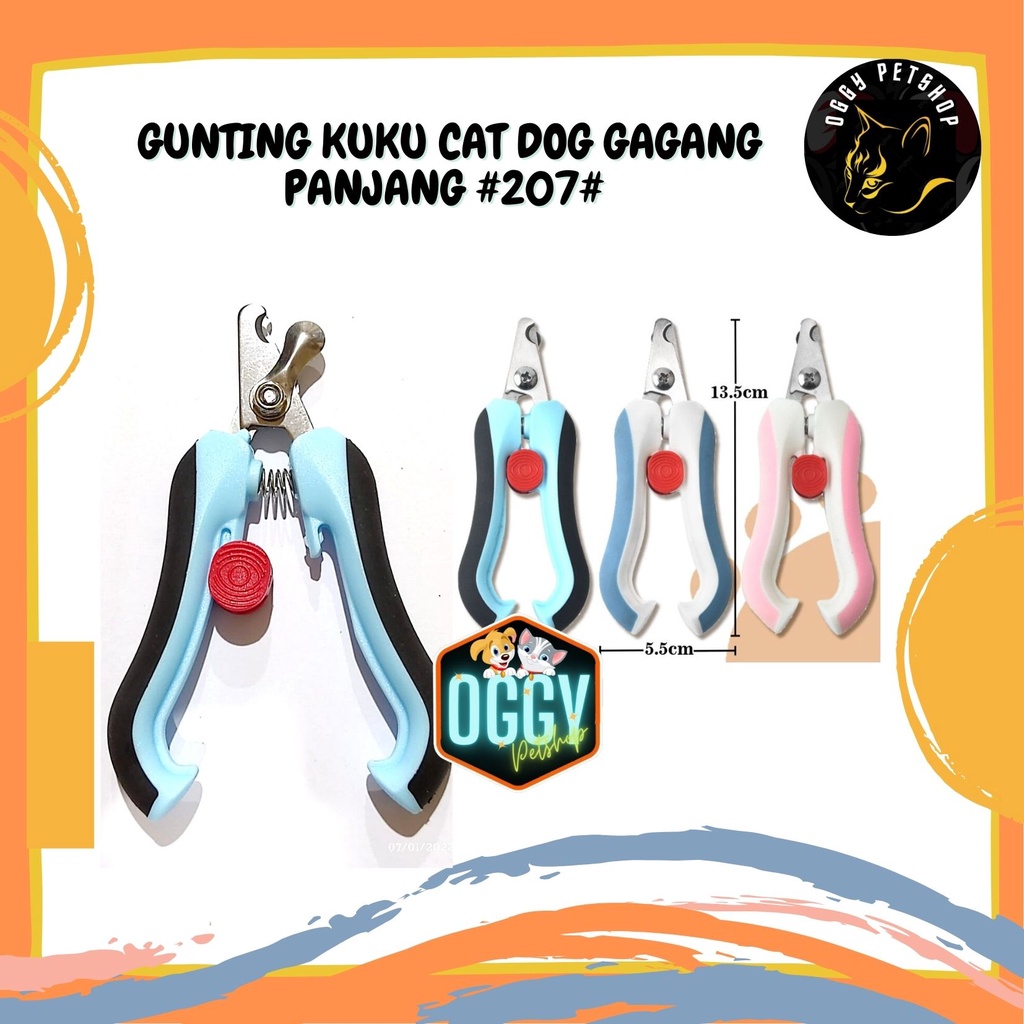 GUNTING KUKU GK-208 UNTUK HEWAN PELIHARAAN STAINLESS STEEL