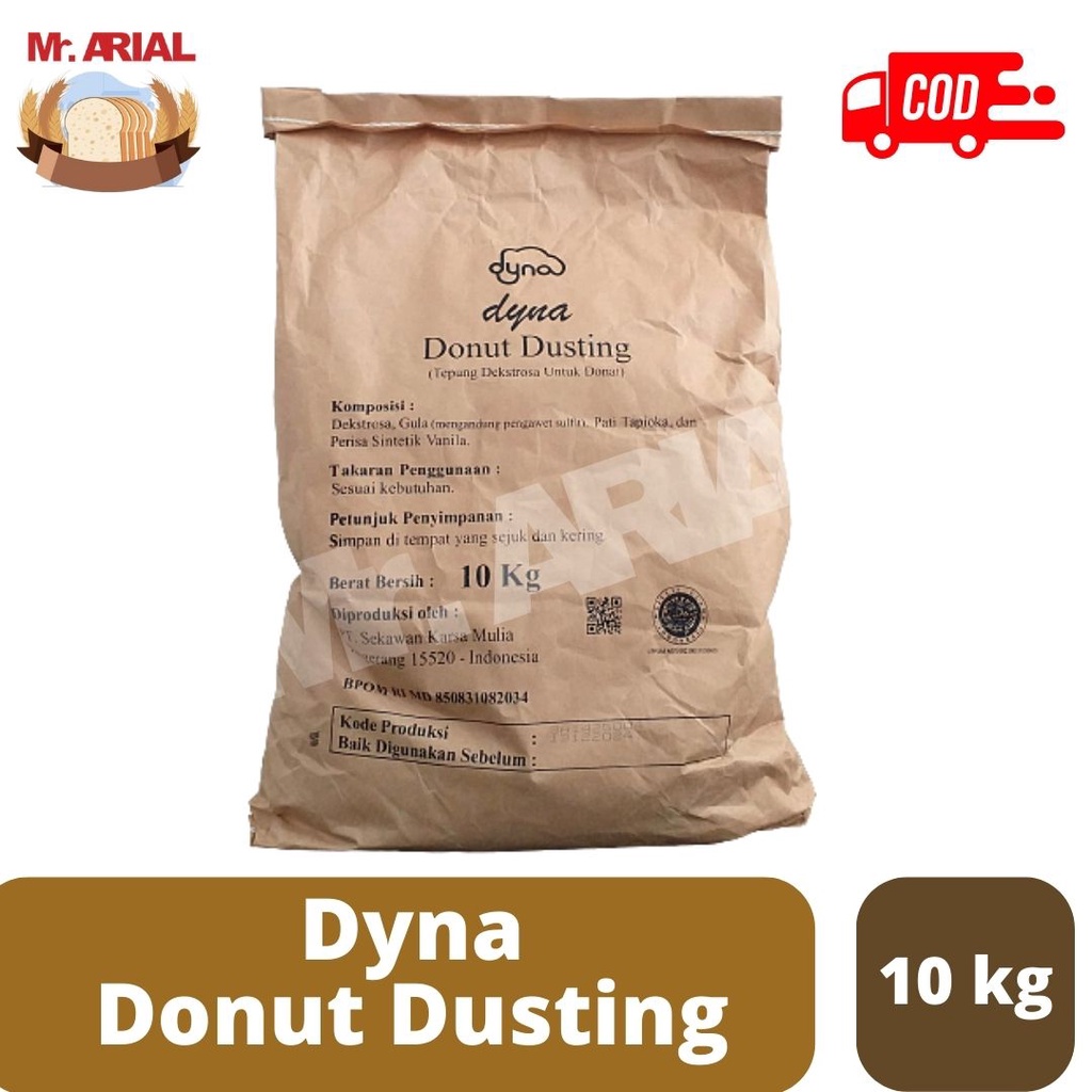 

DYNA Donut Dusting - Gula Donat - Gula Halus @10 kg