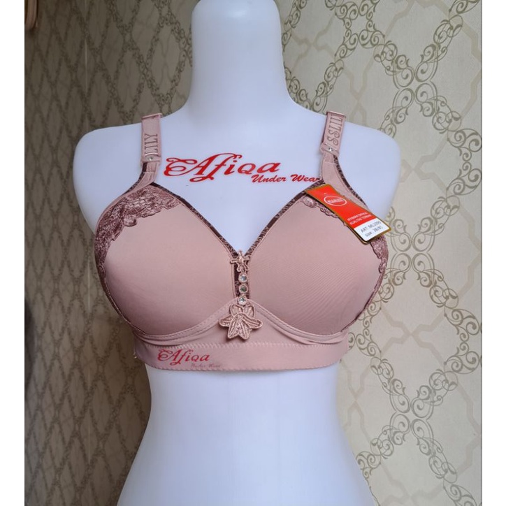 BH Bra Jumbo Busa Tipis Tanpa Kawat Cup C | Bra Misslily ML1099