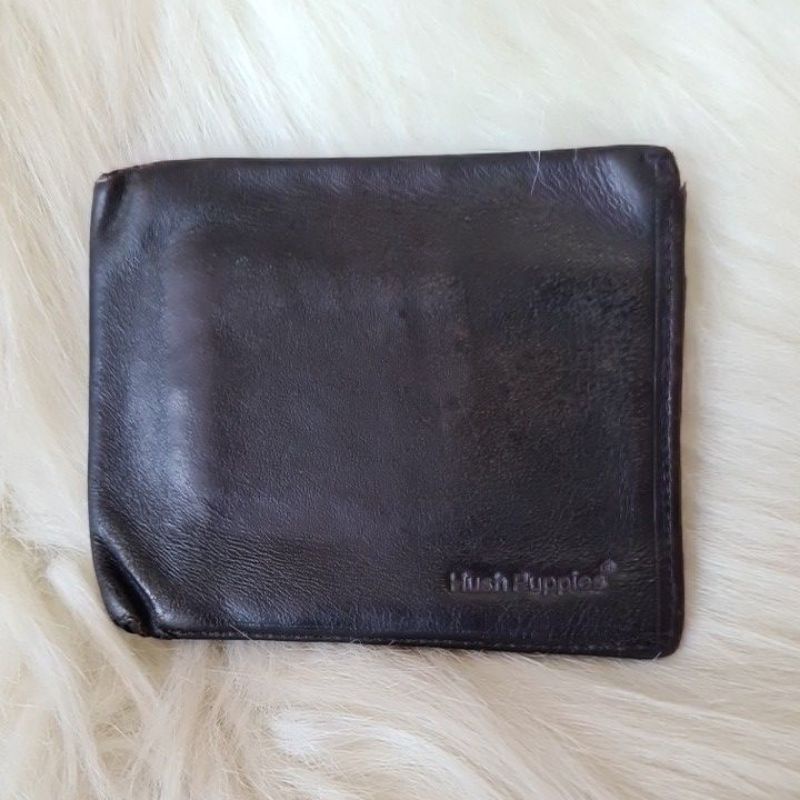 DOMPET KULIT HUSH PUPPIES PRELOVED ORI