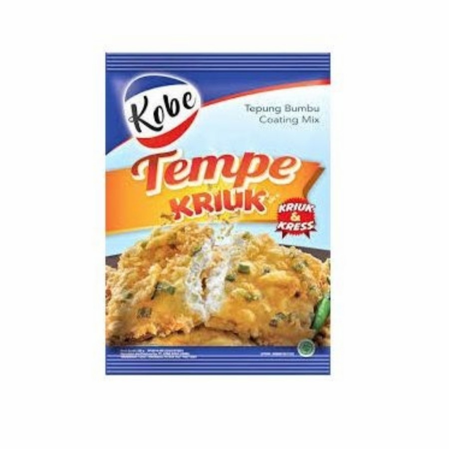 

Tepung Kobe Besar Bumbu TEMPE kriuk 200 Grm