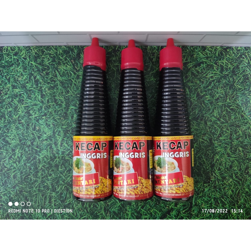 Paket Kecap Inggris 3 Botol [150mL]