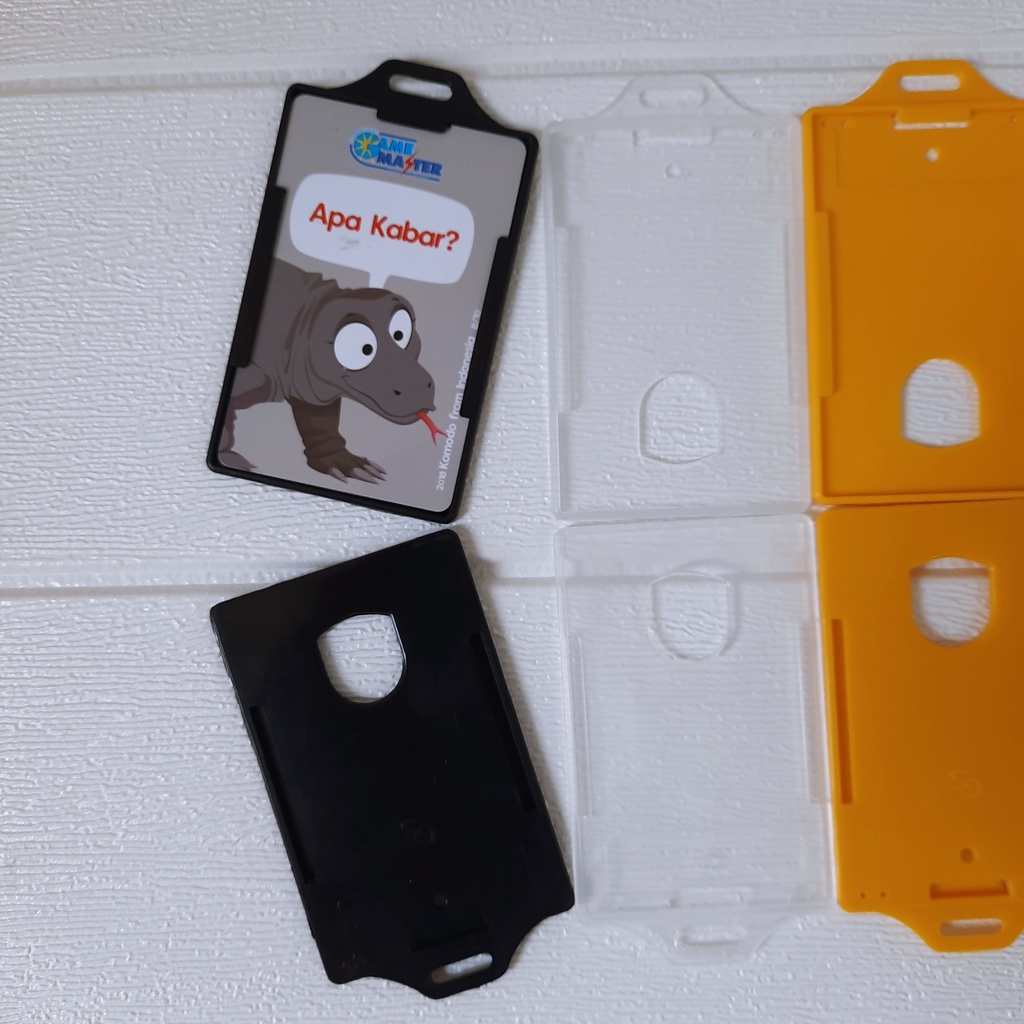 

FRAME CASING / ID CARD CASING PLASTIK / NAME TAG ID CARD HOLDER/ TEMPAT KARTU RN50