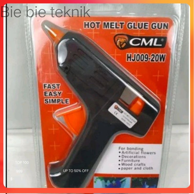 tembakan glue gun camel 20watt/tembakan lem lilin camel 20watt (LEM LILIN KECIL)