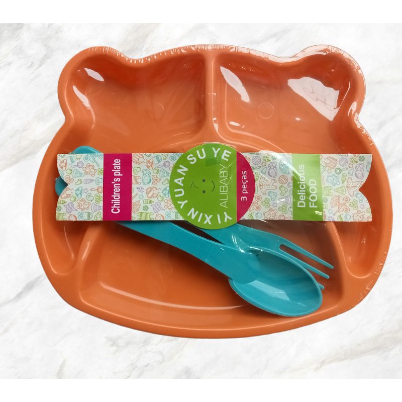 PROMO Piring Makan Anak Lucu 1 Set